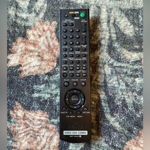 Sony RMT-V504A Remote For DVD VCR Combo Authentic - Tested and Working